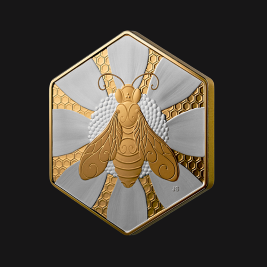 Pièce en argent fin 20$ (1 oz) - MRC - Merveilles de la nature : L’abeille domestique 2025