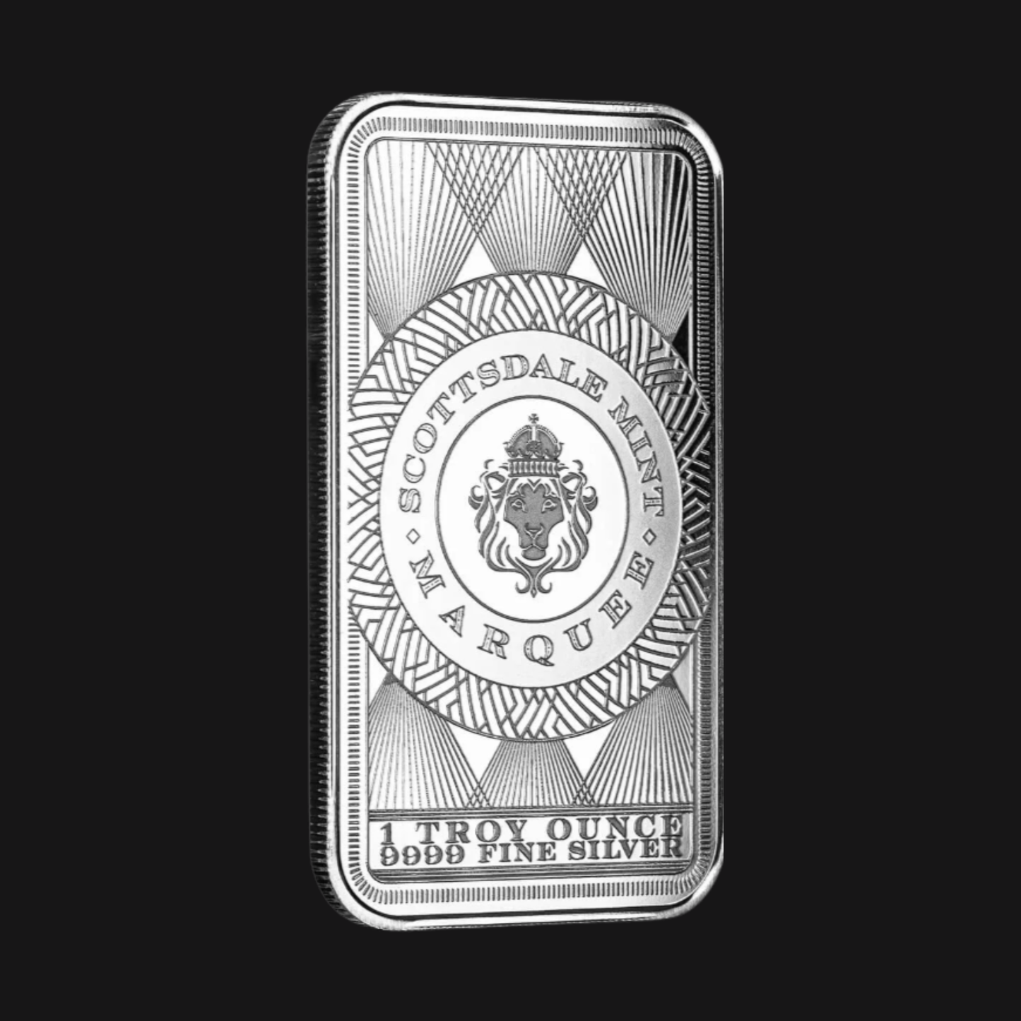 Lingot Argent pur .9999 (1oz) - Scottsdale Mint - Peacock