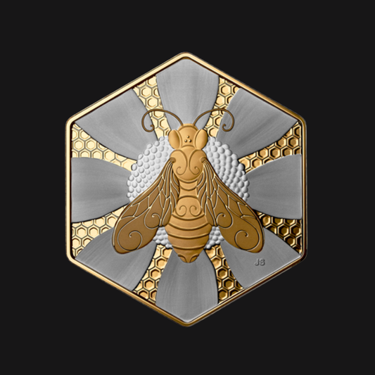 Pièce en argent fin 20$ (1 oz) - MRC - Merveilles de la nature : L’abeille domestique 2025