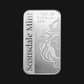 Lingot argent pur .9999 (1oz) - Scottsdale Mint - Vortex
