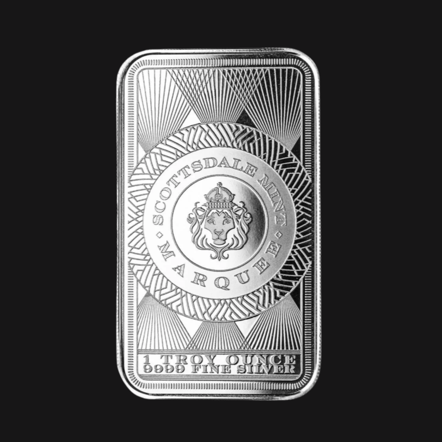 Lingot Argent pur .9999 (1oz) - Scottsdale Mint - Peacock