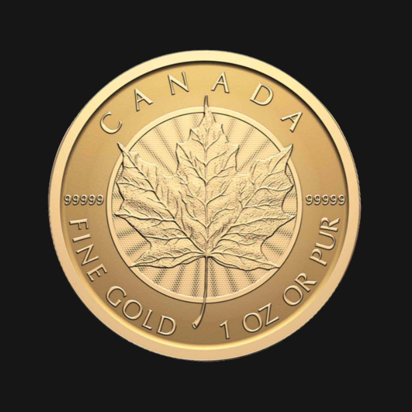 Pièce en or pur .99999 (1oz) - MRC - Feuille d’érable : Pureté inégalée 2026