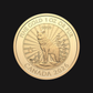 Le Majestueux Loup 2026 – Pièce de 1 oz en or pur .9999 de la Monnaie royale canadienne recto | Groupe Conquer'or