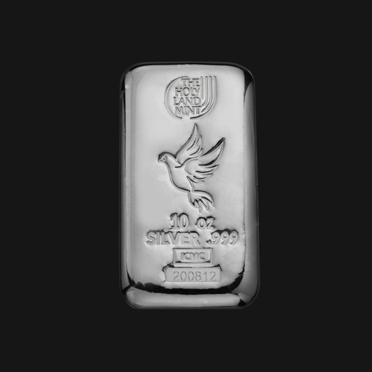 10oz-silver-cast-bar-dove-of-peace-holy-land-mint-999-groupe-conqueror