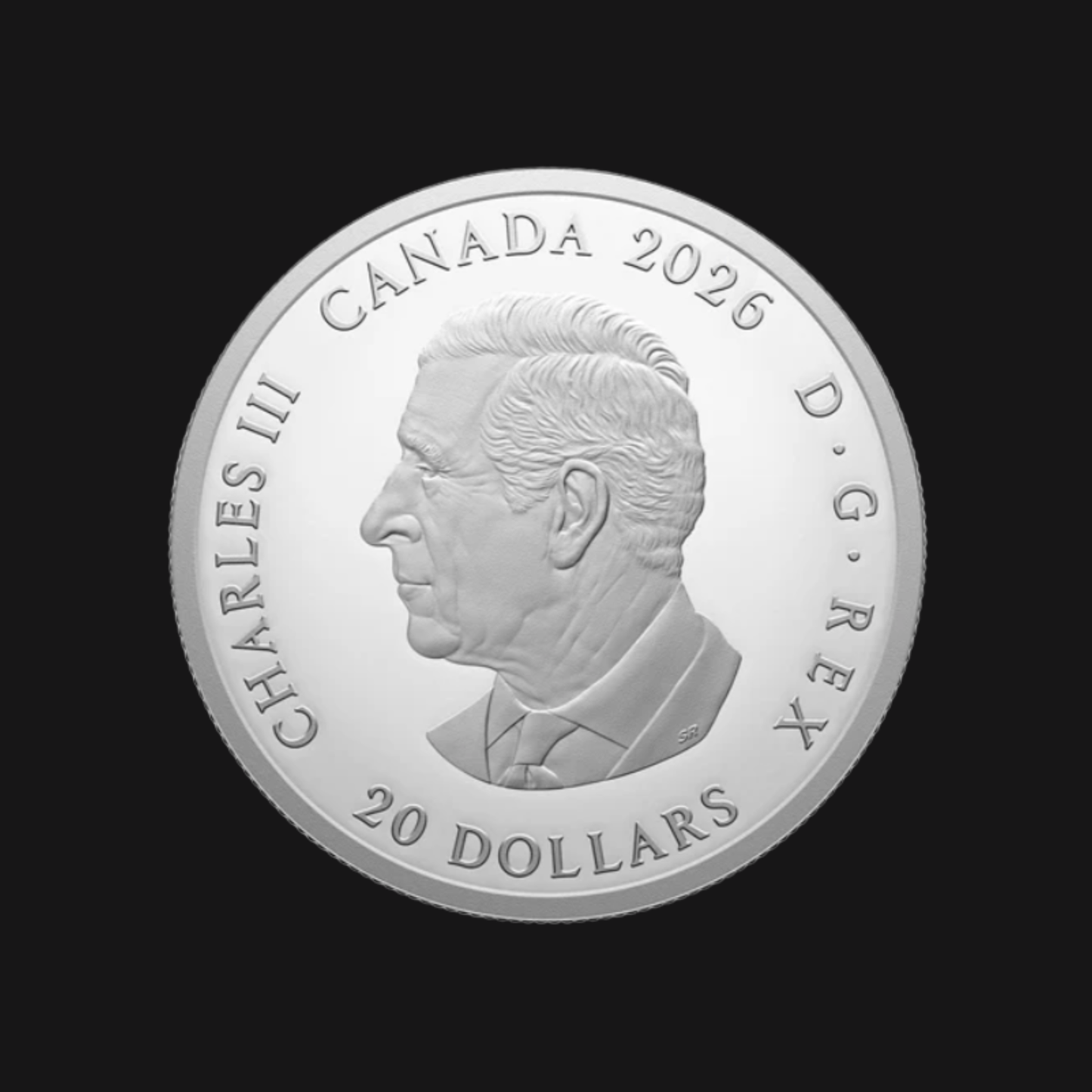 Pièce 1 oz argent pur – Île de la Tortue (2026) – Monnaie royale canadienne – Verso – Groupe Conquer'or