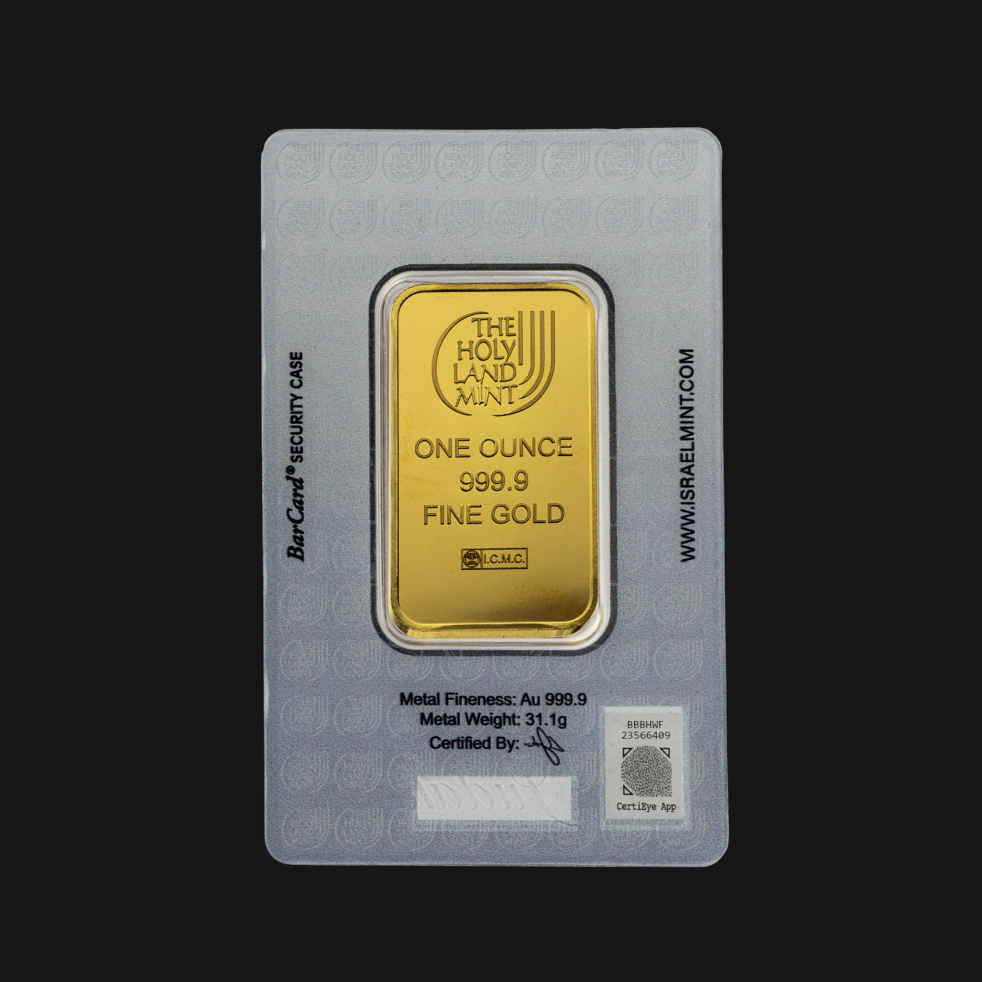 lion-of-judah-gold-bar-1oz-holy-land-mint-9999-emballage-verso-groupe-conqueror